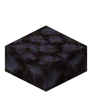 Dalle de roche noire Minecraft