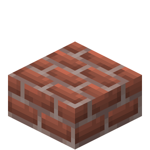 Dalle de briques Minecraft