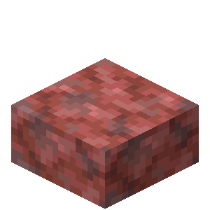 Dalle de cinabre Minecraft