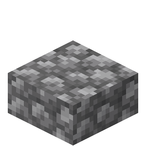 Dalle de pierres Minecraft
