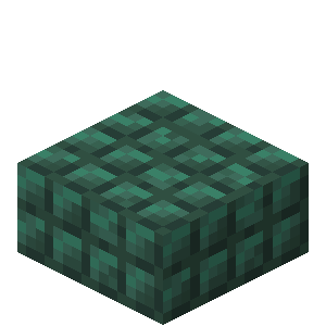 Dalle de prismarine sombre Minecraft