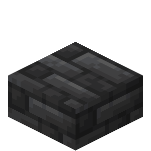 Dalle d’ardoise des abîmes carrelée Minecraft
