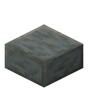 Dalle de tuf poli Minecraft