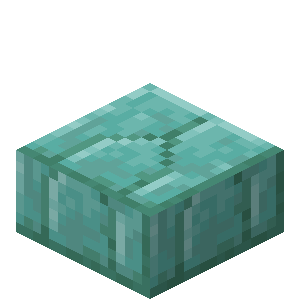 Dalle de briques de prismarine Minecraft