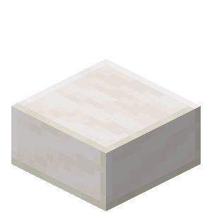 Dalle de quartz Minecraft