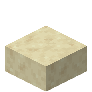 Dalle de grès lisse Minecraft