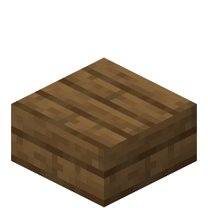 Dalle de sapin Minecraft
