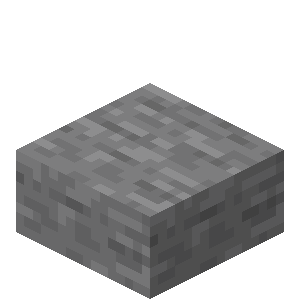 Dalle de pierre Minecraft
