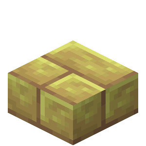 Dalle de soufre taillé Minecraft