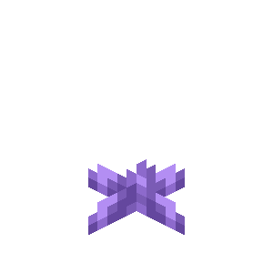 Petit cristal d’améthyste Minecraft