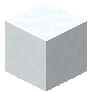Bloc de neige Minecraft