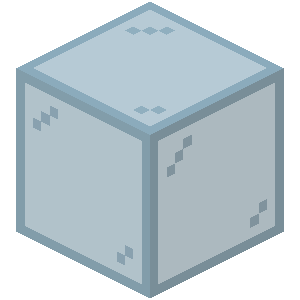 Verre cyan Minecraft
