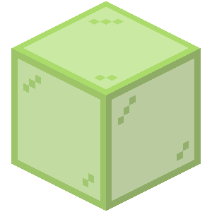 Verre vert clair Minecraft