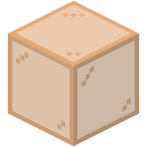 Verre orange Minecraft