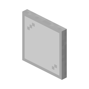 Vitre gris clair Minecraft