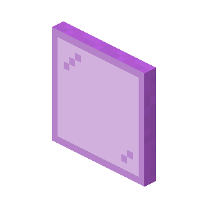 Vitre magenta Minecraft