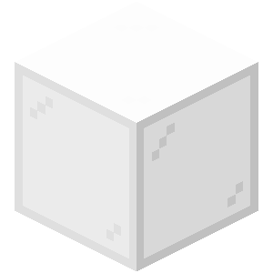 Verre blanc Minecraft