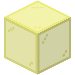 Verre jaune Minecraft
