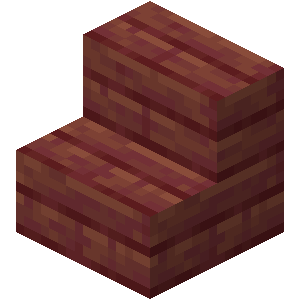 Escalier en palétuvier Minecraft