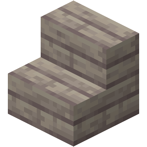 Escalier en peuplier Minecraft