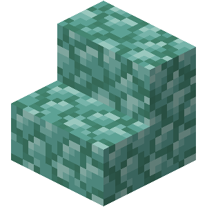 Escalier en prismarine Minecraft