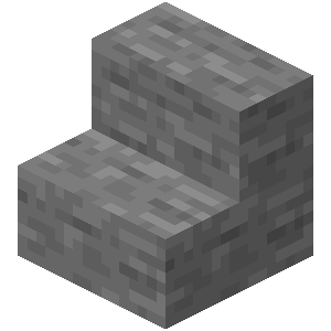 Escalier en pierre Minecraft