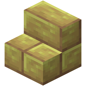 Escalier en soufre taillé Minecraft