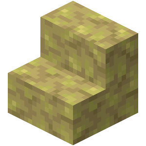 Escalier en soufre Minecraft