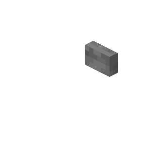 Bouton en pierre Minecraft