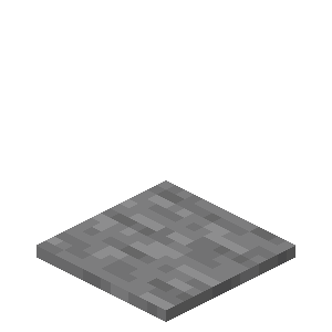 Plaque de pression en pierre Minecraft
