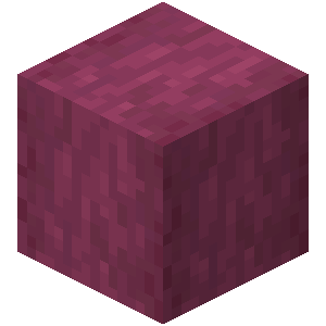 Hyphes carmin écorcées Minecraft