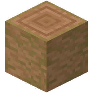 Bûche d’acajou écorcée Minecraft