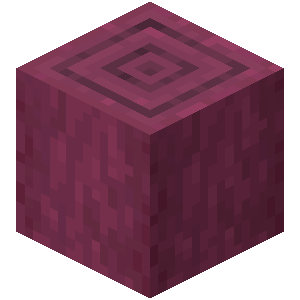 Tige carmin écorcée Minecraft