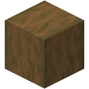 Bois de sapin écorcé Minecraft