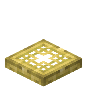 Trappe en bambou Minecraft