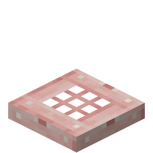Trappe en cerisier Minecraft