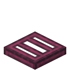 Trappe carmin Minecraft