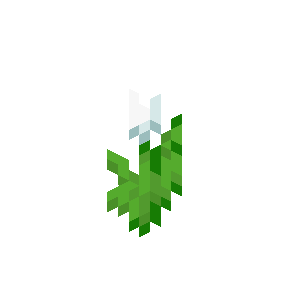 Tulipe blanche Minecraft