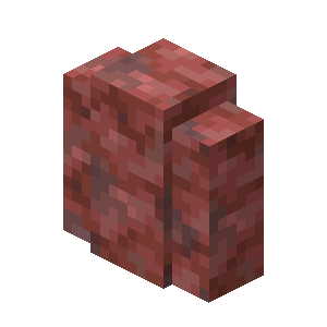 Muret de cinabre Minecraft