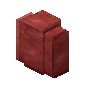 Muret de cinabre poli Minecraft