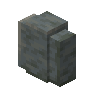 Muret de tuf poli Minecraft