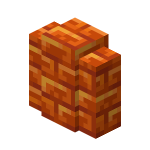 Muret de briques de résine Minecraft