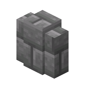 Muret de pierre taillée Minecraft