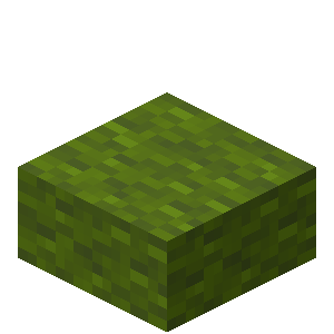 Dalle de laine verte Minecraft