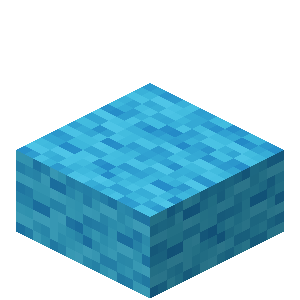 Dalle de laine bleu clair Minecraft