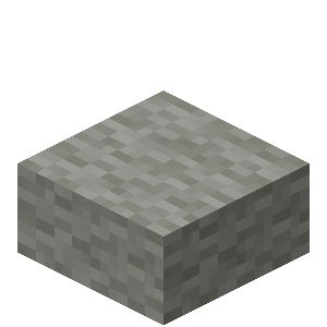 Dalle de laine gris clair Minecraft