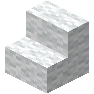 Escalier en laine Minecraft