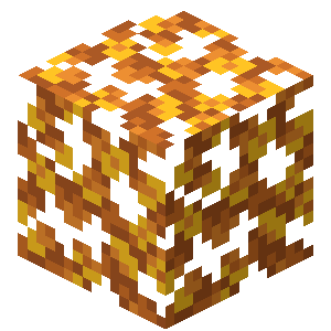Feuilles de peuplier jaunes Minecraft