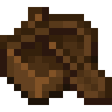 Bateau en chêne noir Minecraft
