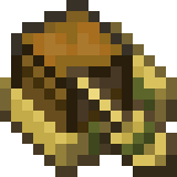 Radeau de stockage en bambou Minecraft